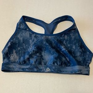 Reebok Sports Bra Blue Large